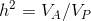 uz? = VA/VP