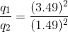1(3.49)2 2 1.49)2