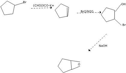(CH3)3CO-K+ Br NaoH