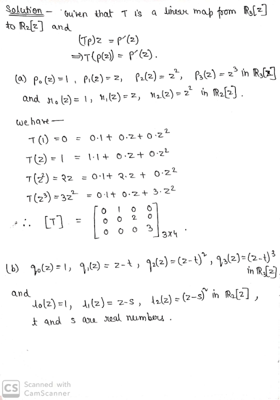 Solubien - to R] and that Ti a 2)=2 P2) - 2 T(2) 는 3x1 (2) 2-t ) 12(2)- (2-t an t and s au oal nuumbouu Scanned with CamScann