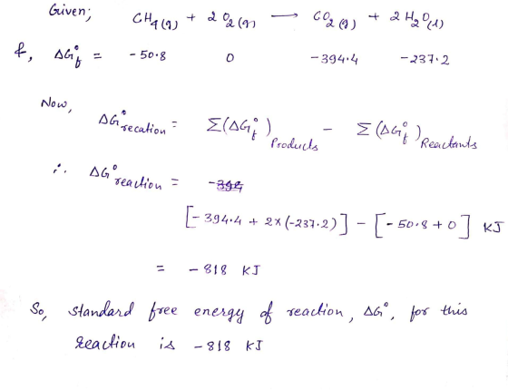 – Given; f, AGA = 60 cm) + 2 Hyll) Chaw + d 02 (0 -50.8 0 -394,4 -237.2 now, so isecation : Grecatio E(AGE), E (AG7 Reactants