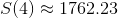S(4)\approx1762.23