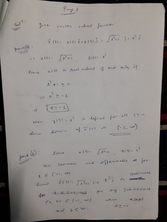Paget fiven vector valued fantion! V (t) = x(4) ûty (4) j = Setj.& j. pant @ = u(t)= TP + y(t) = x since xlt) is real valued