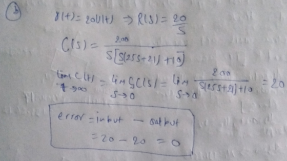 817)- 2001 > R13) = 20 2.00 C(s) = 5TS1255 +213 +10) 200 I tom clt - Lim GCISILM 51255+211 +10 79SS error in but – out but -2