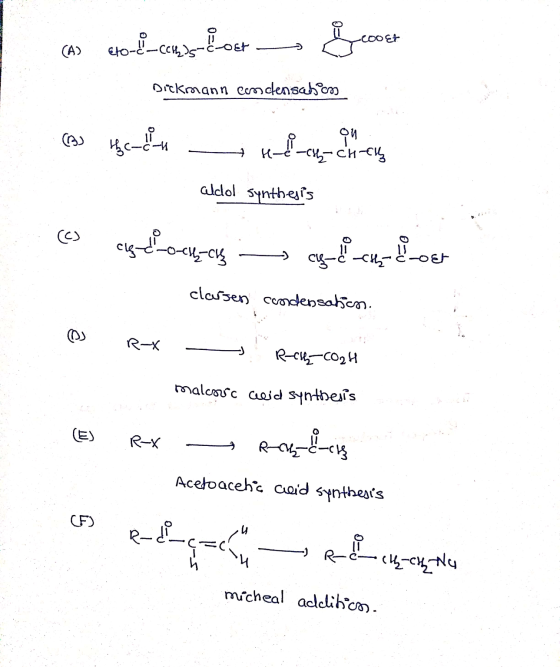 oost (a) stol-comp-lott Scooter OS Dickmann condensah cm с цел --- Сиси, aldol synthesis cig-to-c4cı - -_CHLost clasen cconde