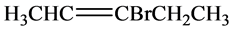 H3CHC=CBrCH CHz
