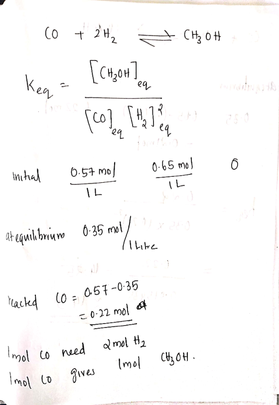 Co 2H2 CHз о# Ken ea 25 0 0-65 mo 0.5 Mo inhal L I L ackd o 061-0-35 0-22 mol mol Co nued mol C0 Fves