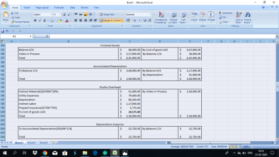 Book1 - Microsoft Excel - X Home Insert Page Layout Formulas Data Review View * Cut Copy Calibri - General LE Paste Format Pa