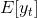 E[y_t]