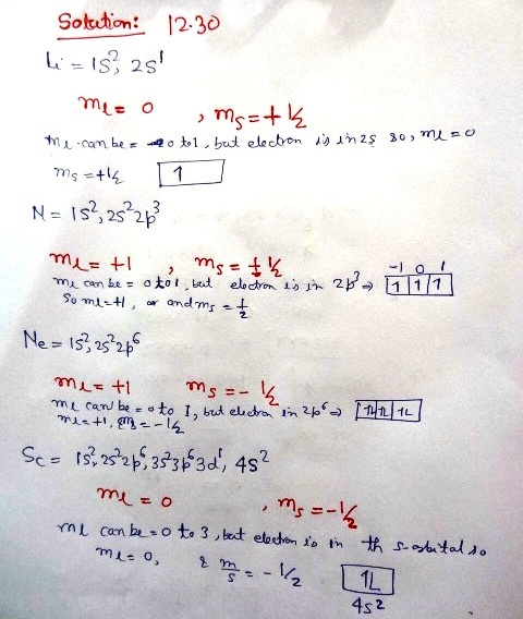 Sotutioni 12 30 hu.can be #4:b1,Ltd elechon..dnn 2S 30 , mu-o 2. 4s 2