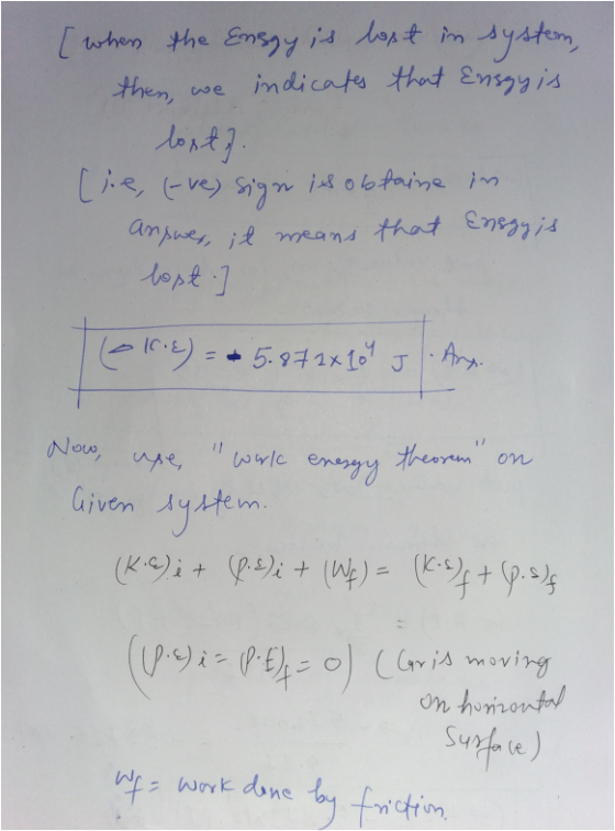 [when the Ensgy is lost in system, then, indicates that Enisgyis loxt] (ie, t-ve) sign is obtaine in answes, it means that En