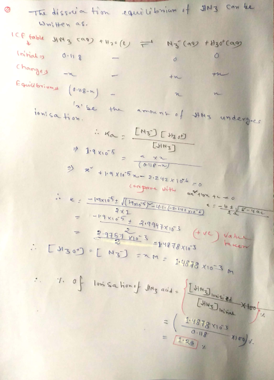 N3 Can e Thi dissouo tion wniHen as equi ibnium t N3 Ca9 tH30f Ca 0 ICE fable +m +n Changes -n Equiu brium(0-ug-) underes ama