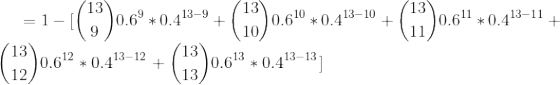 =1-(5).೮ +0.419-+ (1)೦.೮° +0.43-10+ (1) 0.6 +0.419-11, (13).6³2 +0.413-12 + (3) .6³3 + 0.413-13)