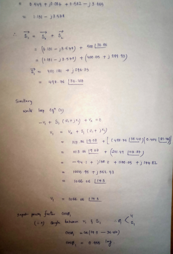 = 0.549 + 30-087 +0.582 - ) 3.665 1131 - 33.578 = (1.131 – 33-575) + 500/36 86 = (1.181 – 13.575) + (400-05 †j 299.93) T = 40