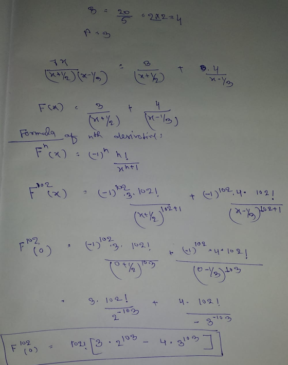 Do 20224 peg HAY) pre-log nith desirative? Formula of F(x) = (ugh hi ha shti For x = (-102 1021 + (+1) 102,40 102! Vožt. Col