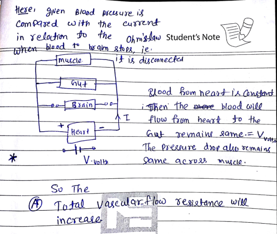 in relachen o the omsHau Students Note tops ie muscla ut ood Bom heart jain blood Coj lotw fom heest to the Hearł π mai me So The inc