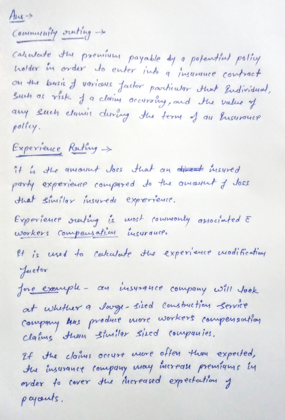 Au Commnityating Cakuteute th prewiuu payable y potentied paliy holder in oder to enter ut q insarauce contract on the basi d