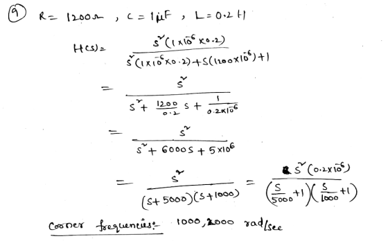 o R= 1200m , , L=0.2H . Š(1x108x0.2) ŚCixióxo.2)+5(1200X10%)+) HCS)z s+ 120.0 5 + O2MTOS s”+ 60005 + 5x106 Š (0.2x108) - - =
