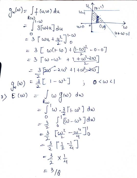 Coll) qulos)- S+(,0) du UT Reu) T-W = J 3Twta] du 40 utw=1 2 (16) = 3 [wu +423 00 3 [ WC-6) +(1-633 -0-0) = 3 TW-W2 + 1 +w2-2