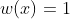WI) = 1