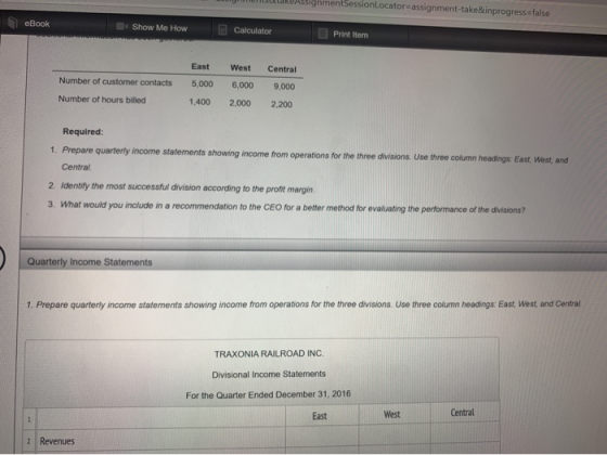 R o nmentSessionLocators assignment-takeinprogressefalse eBook Show Me How Calculator Print Item Number of customer contacts