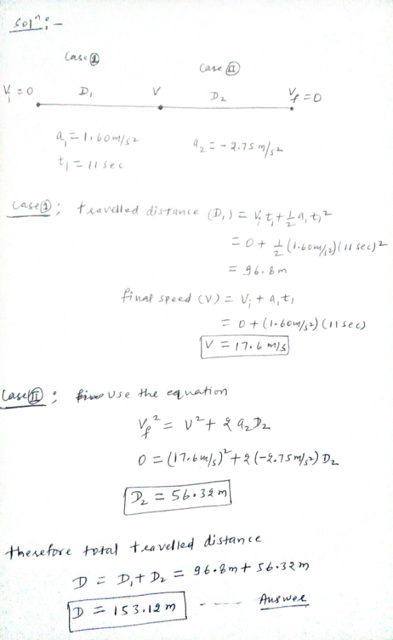 Case 2 tse D. = 56.34M distance thesefDU ten vel le 4 Auswe人