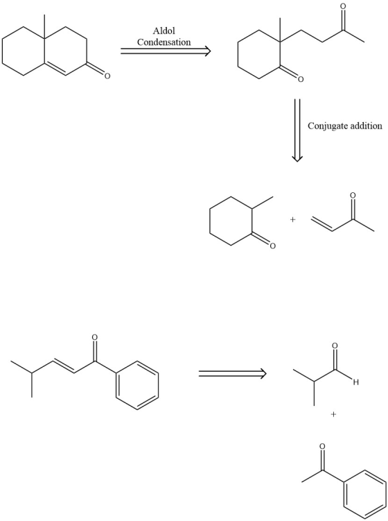 das que Aldol Condensation Conjugate addition cine oy