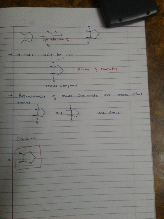 H, pd Sफ कर्वdमn ू H2 and H bre Cic plane 4ymmetry meao Cmprund that enantiomesa Cnpaunds ame are mefo meent H danme 9re Prad