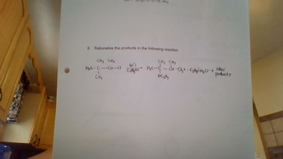 & Rationalize the products in the following reaction! си, сня HG-C CHa collon CH 1c-4-ch-Chat Stohl + other products och