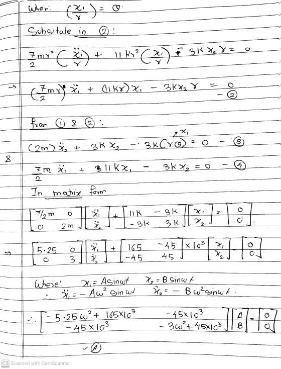 wheni (2012 ) Subsitule in ③ : Zmy² UKM2 e 3 k H₂8= 2 5°C) e myy č + Oiko)x. s 3kxer 2 from 6 & ② 2) , X, 3 ܘ ܫ (2m) ☆ + 3kCr