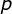 p