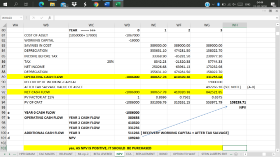 ENG 04:44 21-07-2020 F 99+ 36 WH103 . WA WB WC WD WE WE WG WH 80 0 1 2 3 YEAR ------- >>> [1050000+ 17000] 81 COST OF ASSET W