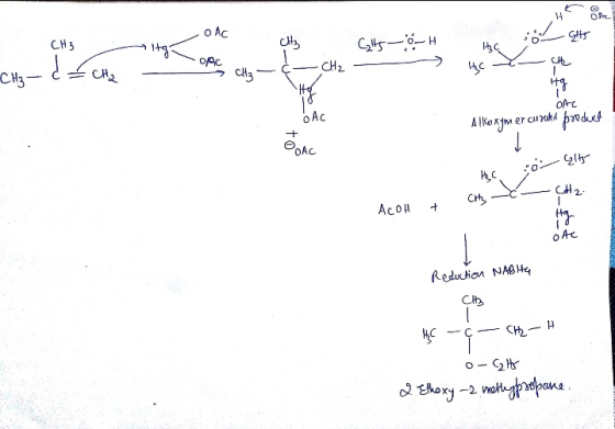 - OAC СН3 sig - om Cty ORC CH₂ - ¢ Cats oH - e C o - -CH3 d Echa ats che CH2 OA- Alkoxymer cu ruke product COAC lyn Hy - CH