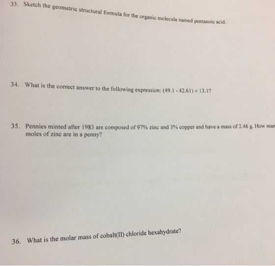 30. What are bond angles in IF? the 3 1. Write the