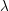\small \lambda