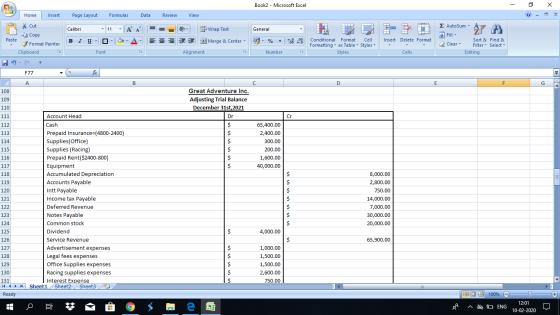 Book2 - Microsoft Excel - X Home Insert Page Layout Formulas Data Review View ♡ General - D * Cut La Copy Format Painter Clip