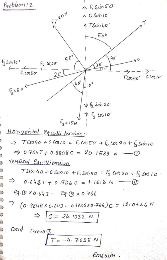へE. Sun 50 0 500 40 F2 10320. 3 l0* FCos50 0 3 SN urm ウ0766T+0.9848 C= 2D,158g N O. 6 4 3ㅜナ0.1736 c = 1.1613 N 12.072.6 N O.