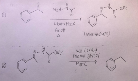 H₂N-N -ome EtoH/H2O Асон (Intermediate) itz A OM otsessor KOH (6ea) Triethyl glycol 140°C