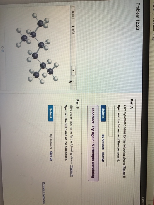 Problem 12.26 Figure 1 of 2 Part A Give systematic