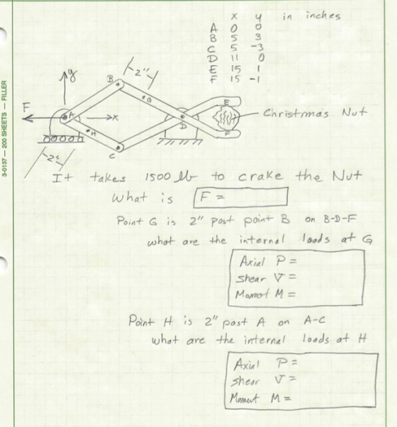 in inches 42 09474- xonna towwes op - Christmas Nut V 3-0137 - 200 SHEETS - FILLER ooood takes 1500 eb to crake the Nut What