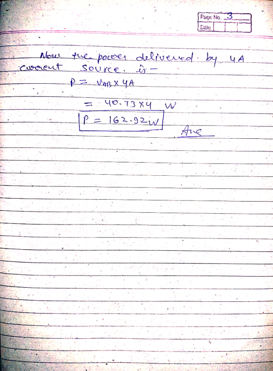 Page No. 2- Date 4 A Caeut Source P162-9