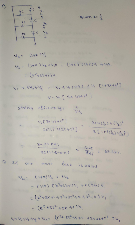 elit ut given kauh Na= (IHK JY U₂ = (1+k ] V₂ +V, k = (1+k) (It leju, tuik = (k²+3K+1JV. N= Vitv₂f = tu, (HK) tu (143k+k?] va