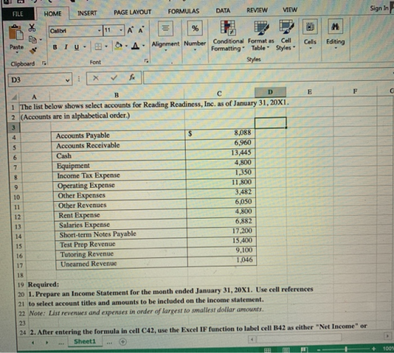 LE INSERT PAGE LAYOUT FORMULAS Sign In HOME Caliber B I 11 . AA . A = % Alignment Number D DATA REVIEW VIEW D Conditional For