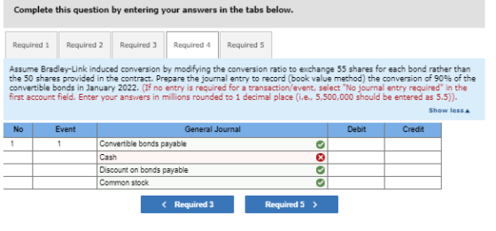 Complete this question by entering your answers in the tabs below. Required 1 Required 2 Required 3 Required 4 Required 5 Ass