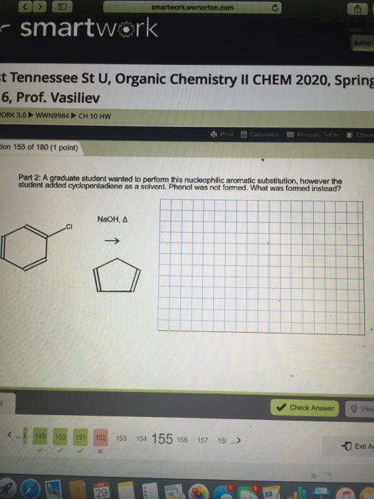 Two part question based on the nucleophilic aromat