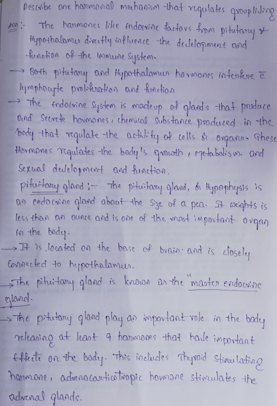 Hypothalaw dixety iatliutnce the delelopment and funeton of the wwune Scistem The nntenis madeop ol qlands that mlace 0nd Seovtle hovmanes , chemital subs tante produced in the ulate the ac ovqan These ovmones mauates the body s Setual delelopmeart and funetion oo0 endo (xine gland about the Sse of a pea. t ixgs is less thaun an ouste and is one of the nast impovtant ovqa) in the bedt vga) t 1s lo ca tedi on the base of bvain and is loseley The pitui-tany land i knaon an the qlan The prtulany qlad play as npovlant vole in the badtey releaning at least 4 honenones that hale inpovton t 44ktr on the bodly. This includes g Odvenal glands