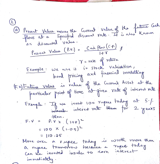 2. meawo Plan (CF) Exomple we e in Stock valuation, bendpin and finanial modalkin 过 -U) interest «h articular point ef time a-given ra뇨 at 5 Ren = 100 x (1.05) toda셤 worte or e ove, a ゴ,34%.ee., ~o