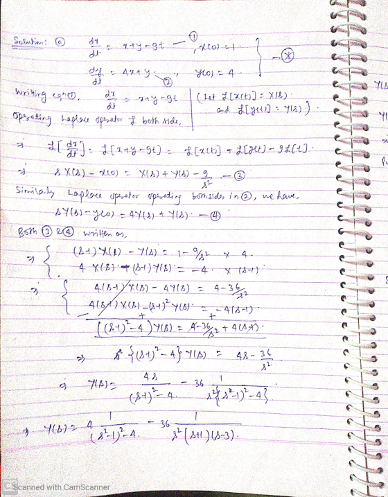 clusions ① dia aty.gt - ERN - 44444 Yo=4 writingegno, d ty-94 (Let [X(t) = XL): and £[yet)] = 718) :) Operating hopes operato