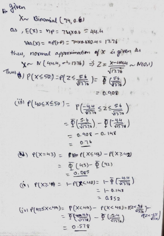 en Ginomial 4,0.6 Va.(X)= nf(PP):74xa 6xo.df- /7.76 nomal 776 ご0.901 S-6 n76 0.16 오 (49-2142 ) こ0.089 こ @u f(XZ囀ニ H(X<.u0) = 1一重G 器) 7-78