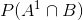 P(A^{1}\cap B)